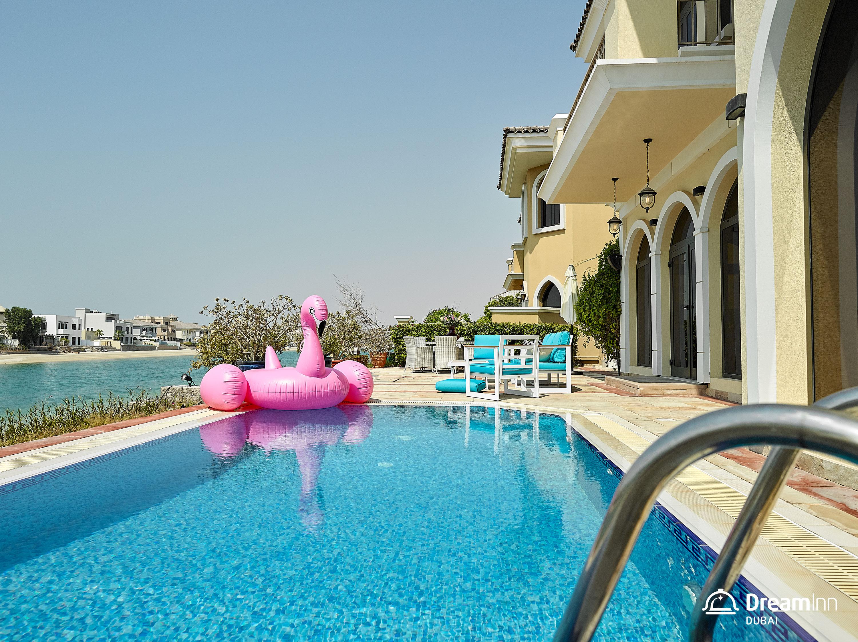Dream Inn - Arabian Retreat Palm Villa Dubaj Kültér fotó